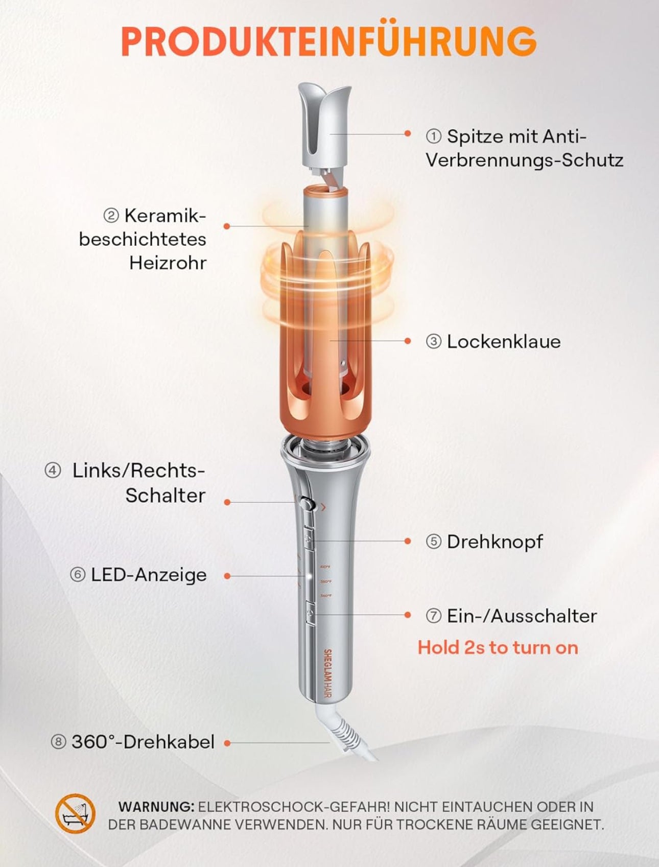 EVÉA -WavePRO™ Lockenwickler